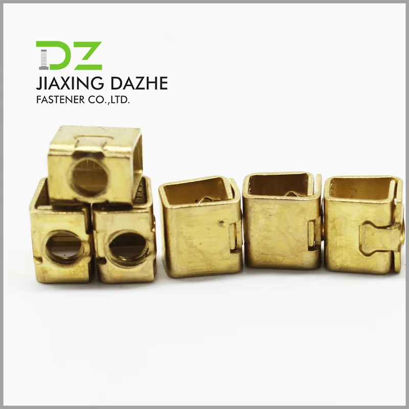 Klemmenblock aus Messing