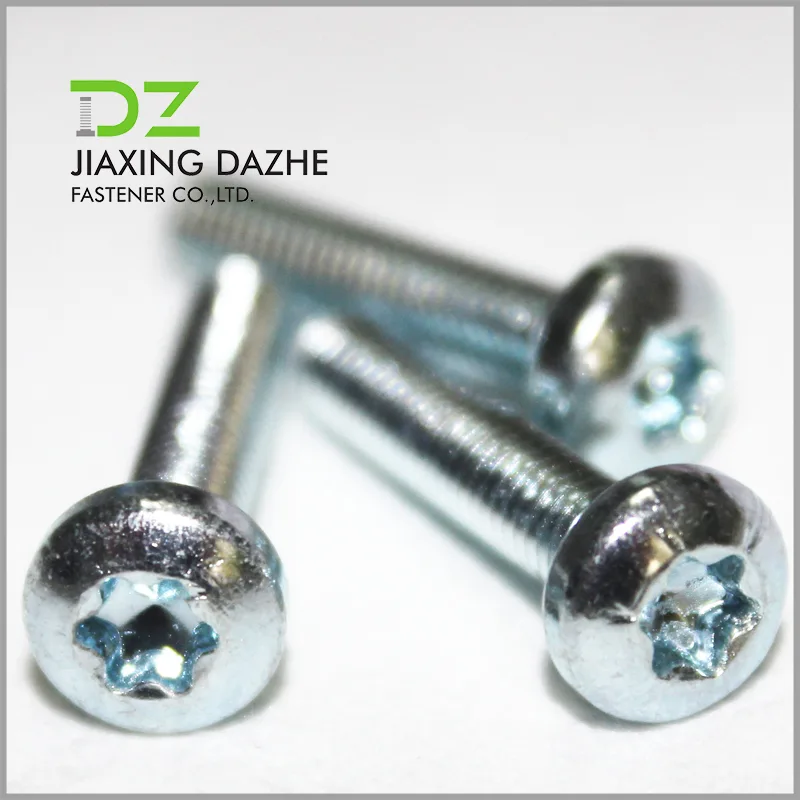 Six-Lobe Pan Head Machine Screw